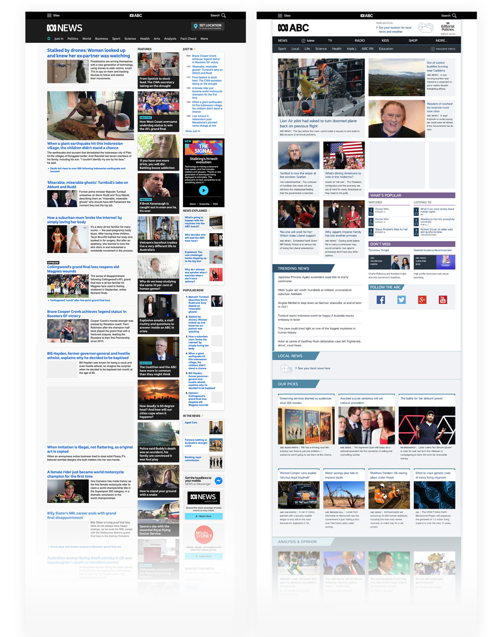 ABC Homepage